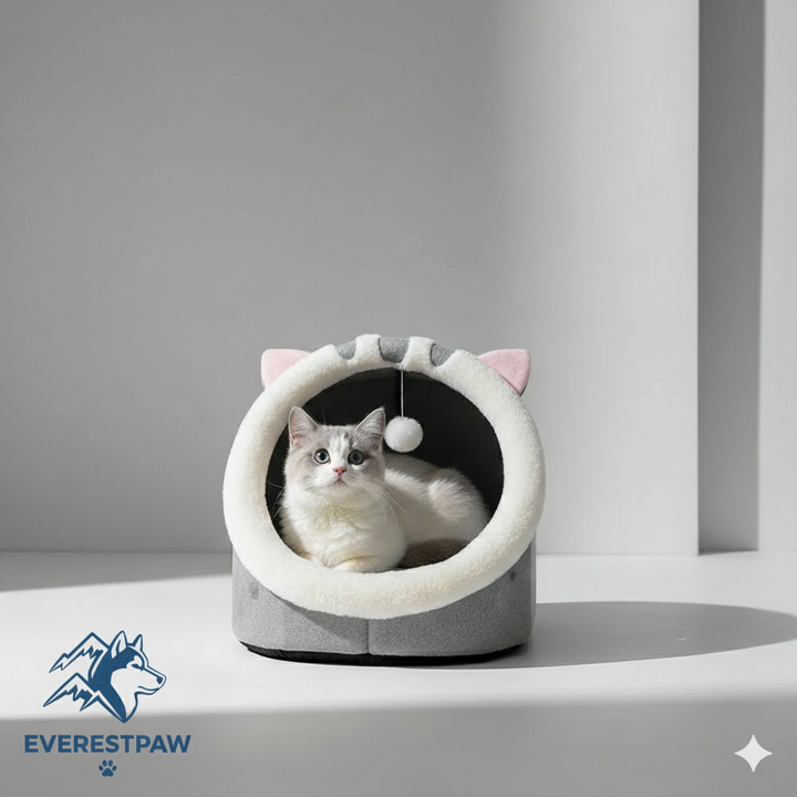 EverestPaw® Deep Sleep Cat Bed