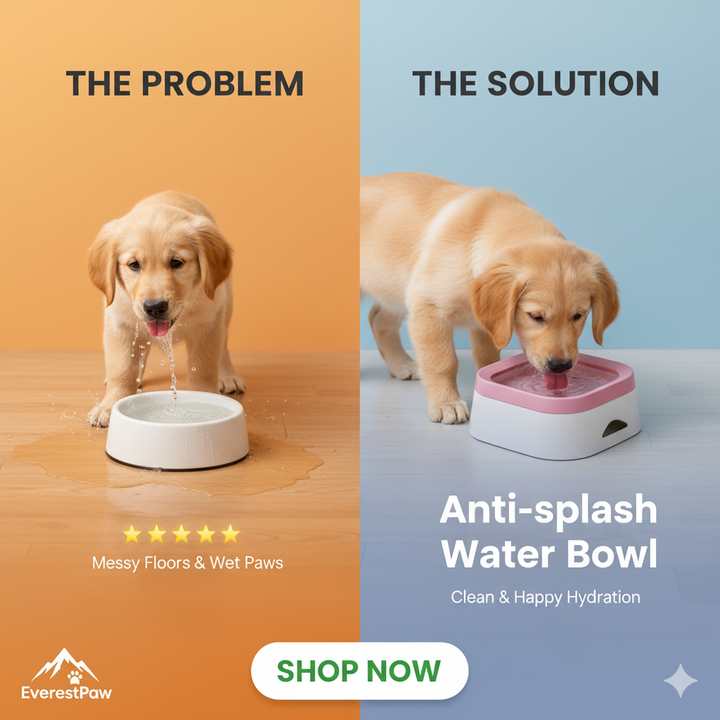 EverestPaw® Anti-splash Water Bowl