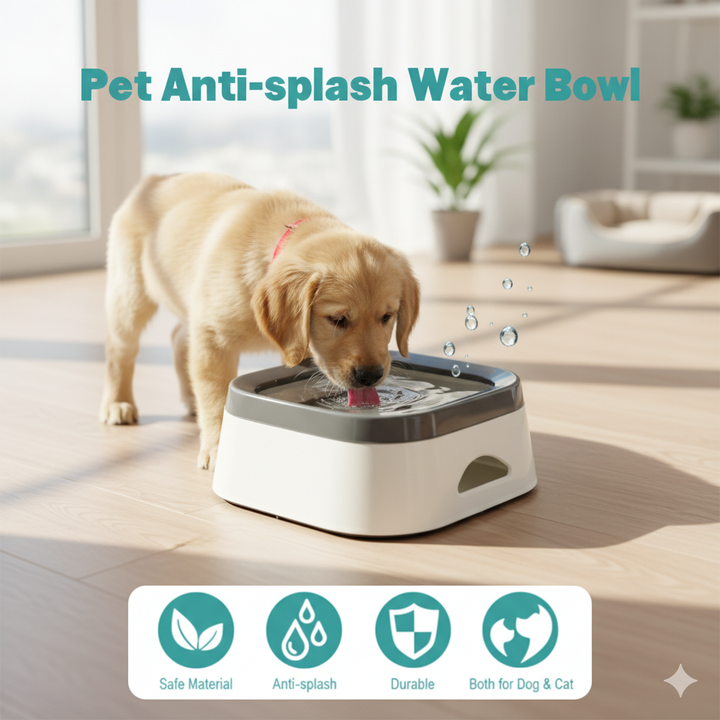 EverestPaw® Anti-splash Water Bowl