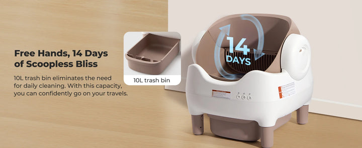 EverestPaw® Self Cleaning Litter Box