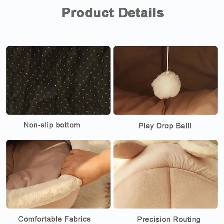 EverestPaw® Deep Sleep Cat Bed