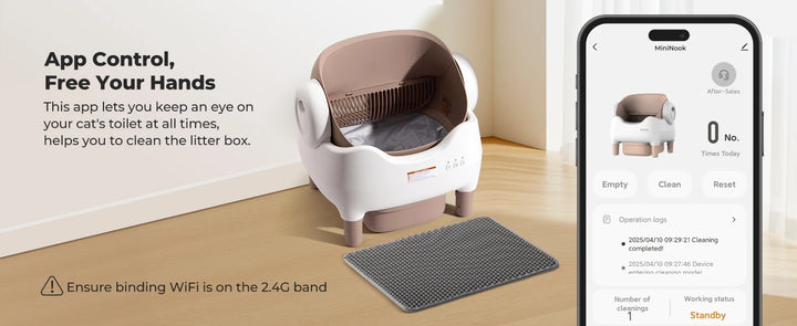 EverestPaw® Self Cleaning Litter Box